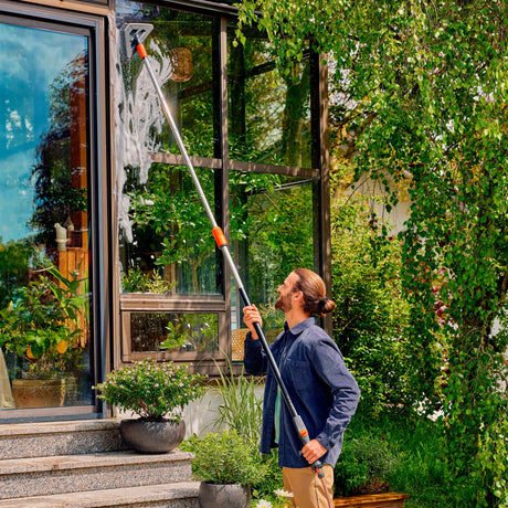 Gardena Cleansystem Stielbürste Soft Flex Waschbürste (Grau, 18812-20)