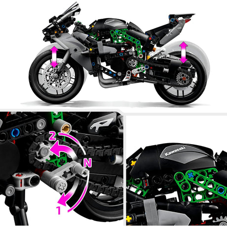 Lego Technic Kawasaki Ninja H2R Motorrad – 42170