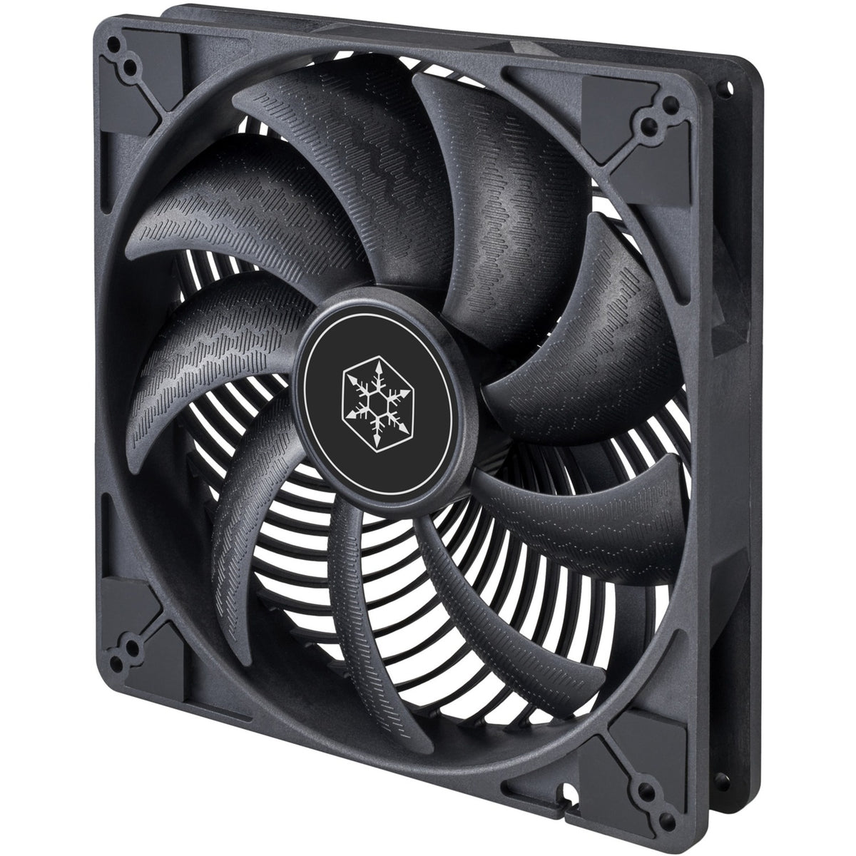 Silverstone Air Penetrator 184i Pro Gehäuselüfter (schwarz, 180 x 180 x 32 mm, PWM)