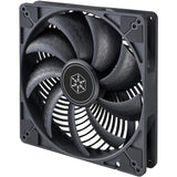 Silverstone Air Penetrator 184i Pro Gehäuselüfter (schwarz, 180 x 180 x 32 mm, PWM)