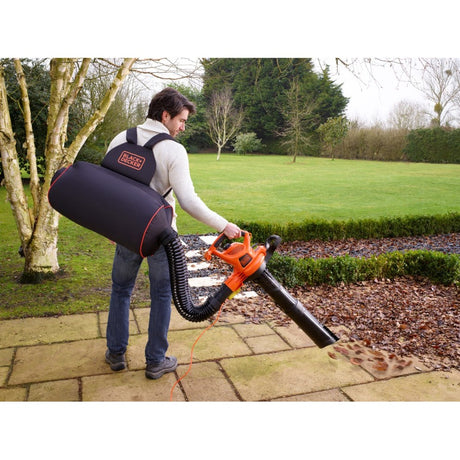 Black+Decker Auffangbeutel für Gartenreiniger GWBP1 (schwarzorange)