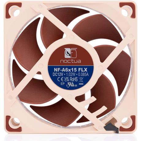 Noctua nf-a6x15 flx Gehäuselüfter (60 x 60 x 15 mm)
