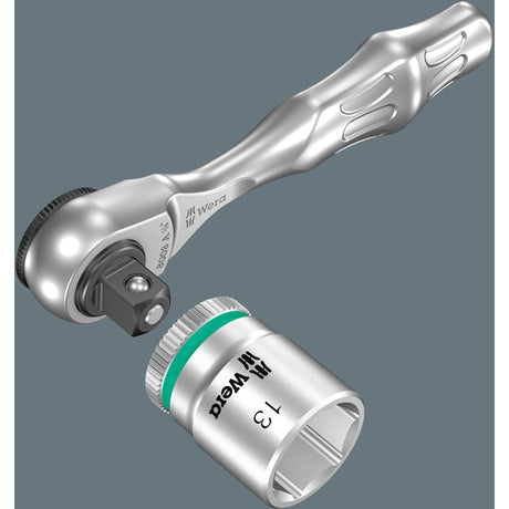 Wera 8008 eine zyklop mini 3 Ratsche mit 1 4-Antrieb