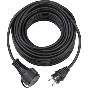Brennerstuhl bremaxx® Verlängerungskabel (25 m Kabel, für kurzfristigen Außeneinsatz IP44) 25 m schwarz