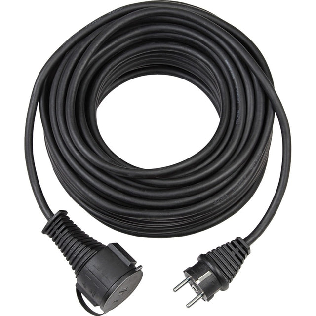 Brennerstuhl bremaxx® Verlängerungskabel (25 m Kabel, für kurzfristigen Außeneinsatz IP44) 25 m schwarz
