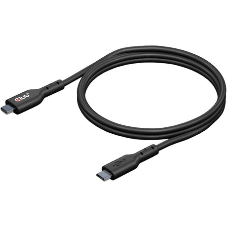 Club 3D USB-C 2.0 gen1 > Micro-USB-Kabel (schwarz, 1 Meter)