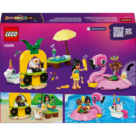 Lego Classic 42658 Poolparty mit Flamingo und Einhorn