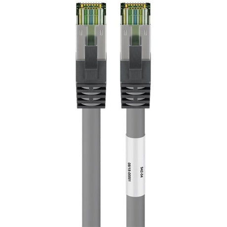 Goobay Netzwerkkabel Kat.8.1 S FTP (grau, 3 Meter)