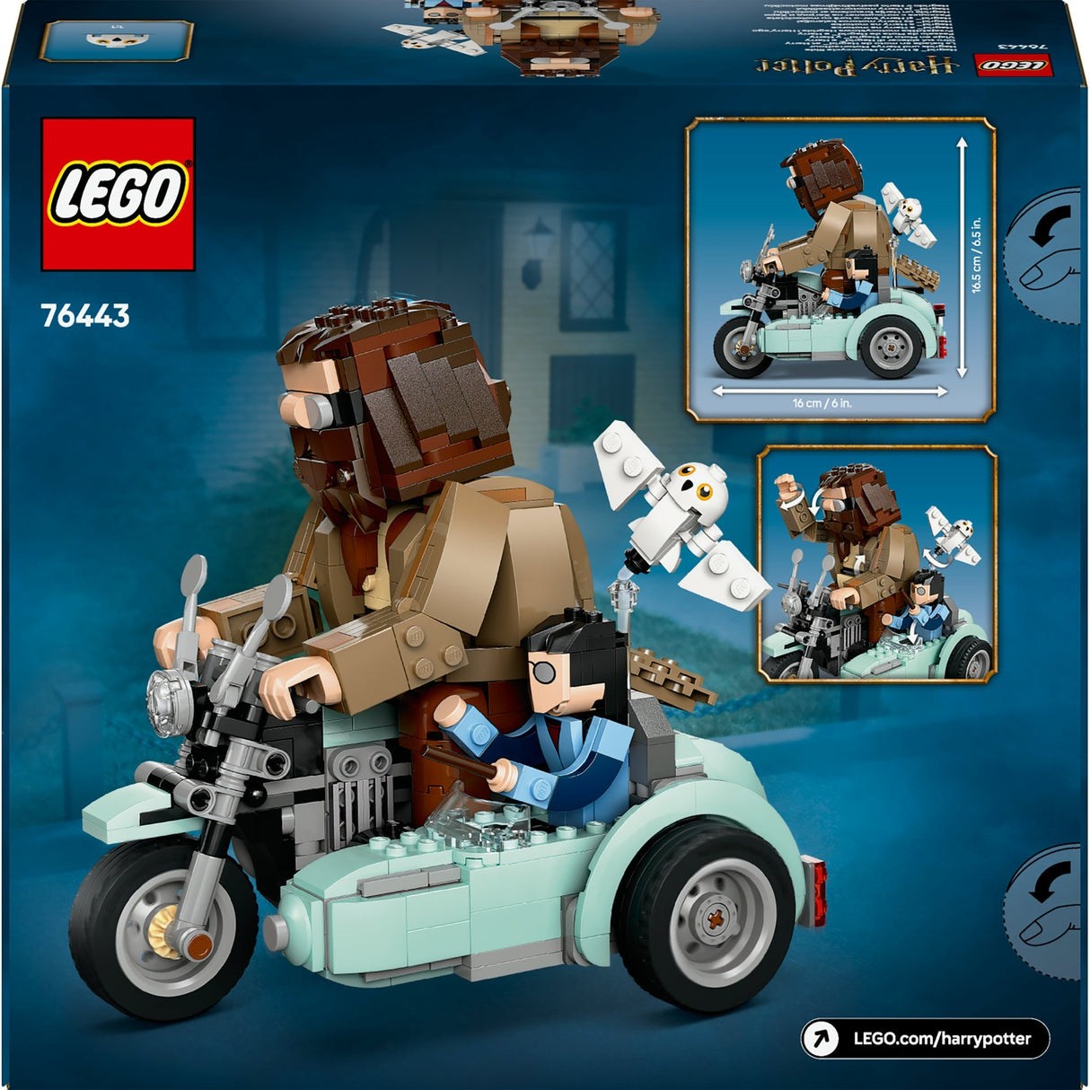 Lego 76443 Harry Potter Hagrid und Harrys Motorradfahrt