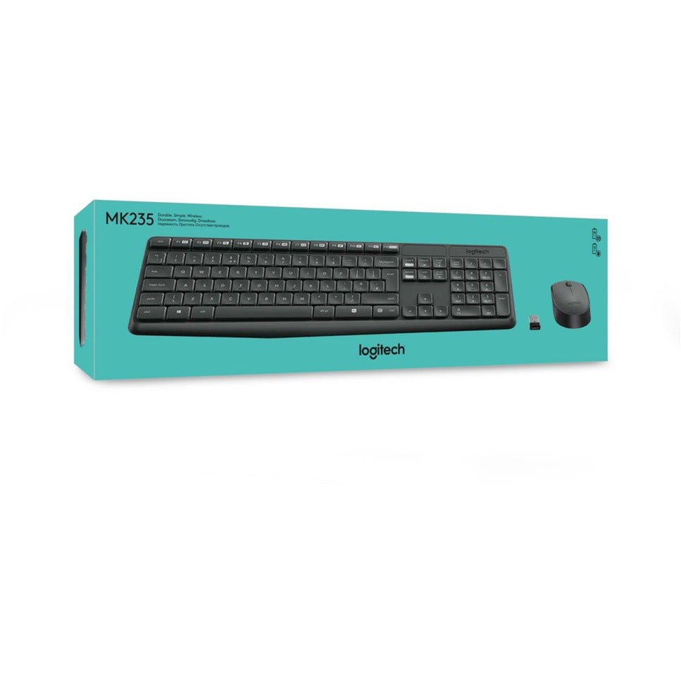 Logitech Logitech MK235 Wireless Tastatur und Maus