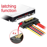 Delock Sata 7-pin + 15-pin> sata 22-pin
