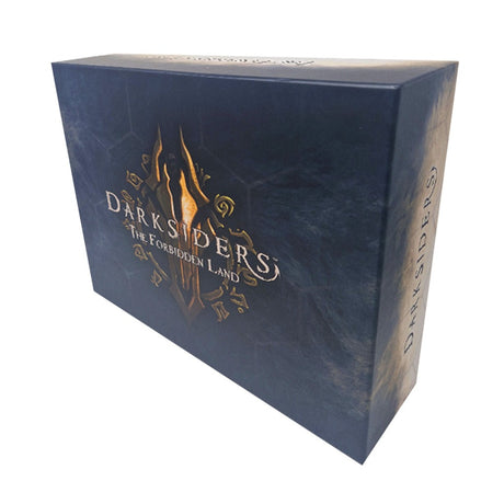 Europäisches Spielernetzwerk Darksiders: Das verbotene Land Brettspiel (englisch, 1 – 5 Spieler, 30 – 60 Minuten, ab 16 Jahren)