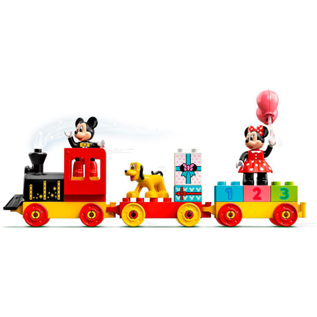 Lego Duplo Disney Mickey Minnie Geburtstagszug, baubares Spielzeug für Kleinkinder 10941