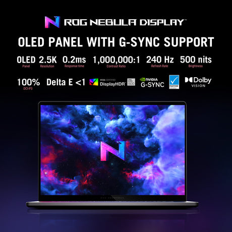 Asus Rog Zephyrus G16 Gu605cm-QR026W 16 Gaming-Laptop (Dunkelgrau | Ultra 9 285h | RTX 5060 | 16 GB | 1 TB SSD)