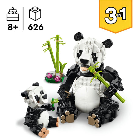 Lego Creator 31165 Wilde Tiere: Panda-Familie