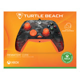 Turtle Beach Rematch Core Wired Controller (Schwarz Orange, Xbox Series X|S, Xbox One, PC)