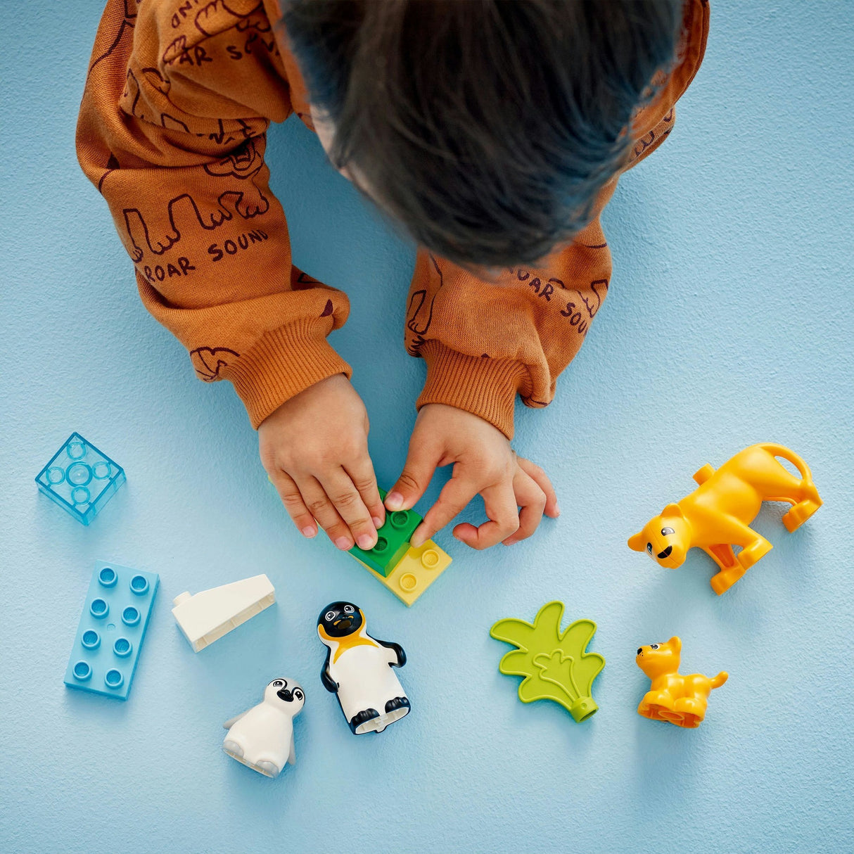 Lego Duplo 10442 Wildtierfamilien Pinguine und Löwen