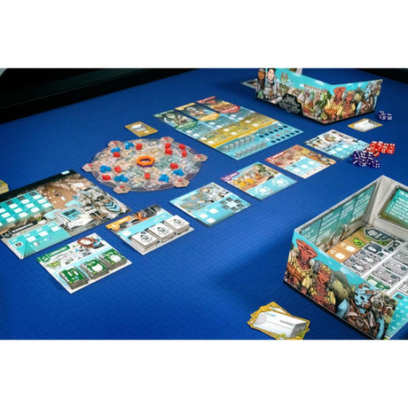 Europäisches Spielernetzwerk circadains: erstes leichtes Brettspiel (englisch, 2 – 5 Spieler, 120 – 240 Minuten, ab 12 Jahren)