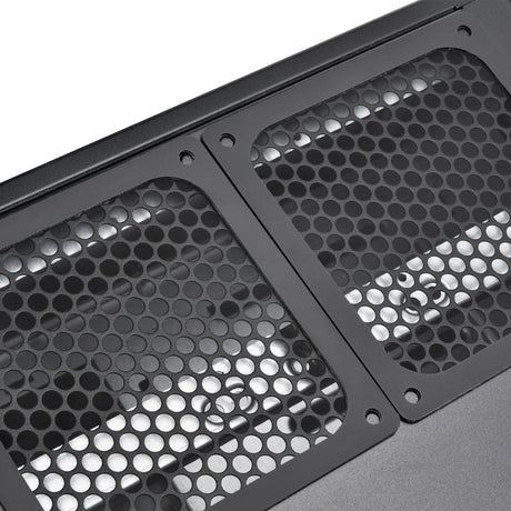 Silverstone CS381b v1.1 Rackgehäuse (schwarz | 2x USB-A 3.2 (5 Gbit s) | 2x Audio)