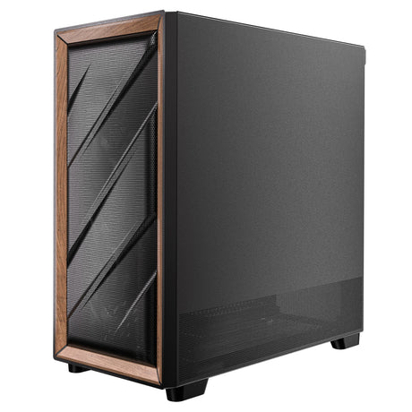 Antec Flux Se Midi-Tower-Gehäuse (schwarz | 2x USB-A | 1x USB-C)