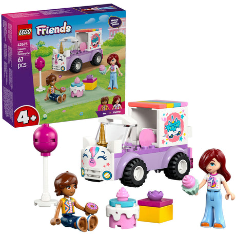 Lego Friends 42675 Einhorn-Kuchenlieferwagen