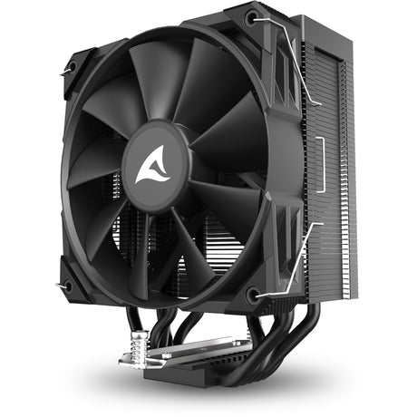 Sharkoon a50 CPU-Kühler (schwarz, 4-Pin-PWM-Lüfteranschluss)