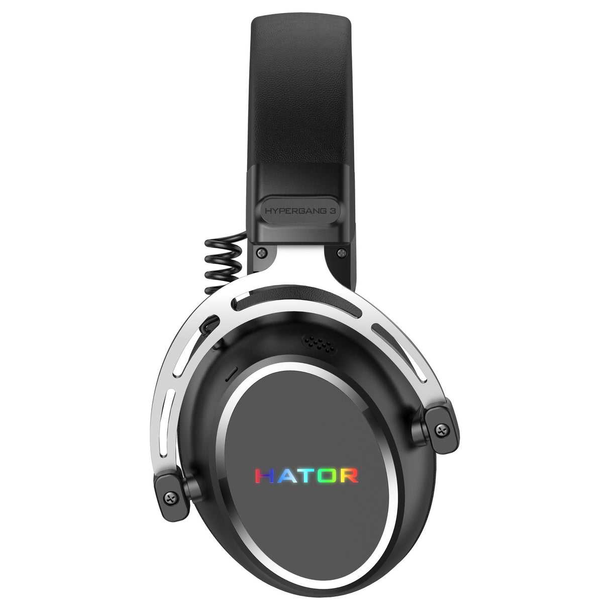 Hator hypergang 3 usb over-ear gaming headset (zwart, rgb, 7.1 virtual surround, usb bluetooth)