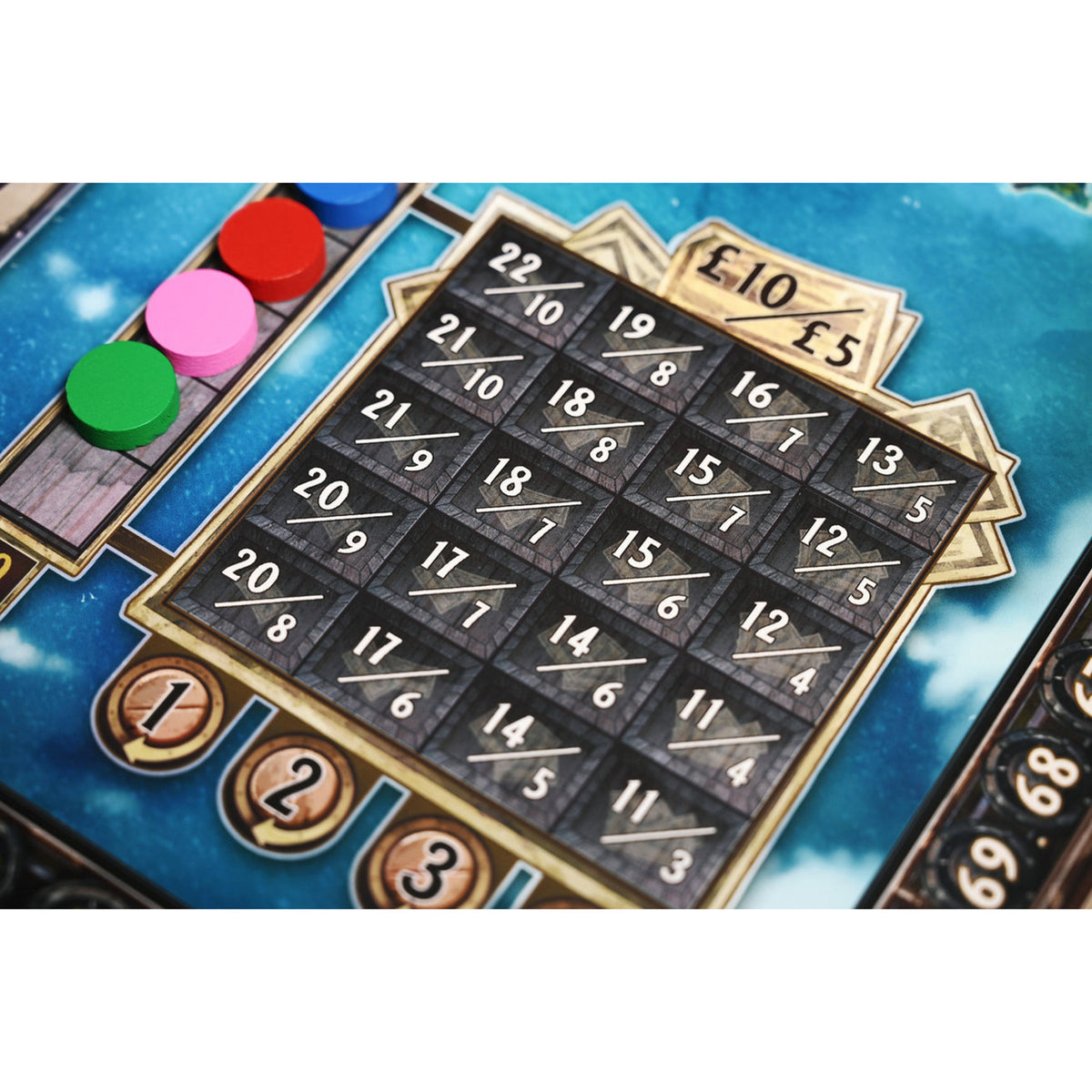 Asmodee tinner's trail bordspel (engels, 1 - 5 spelers, 90 minuten, vanaf 14 jaar)