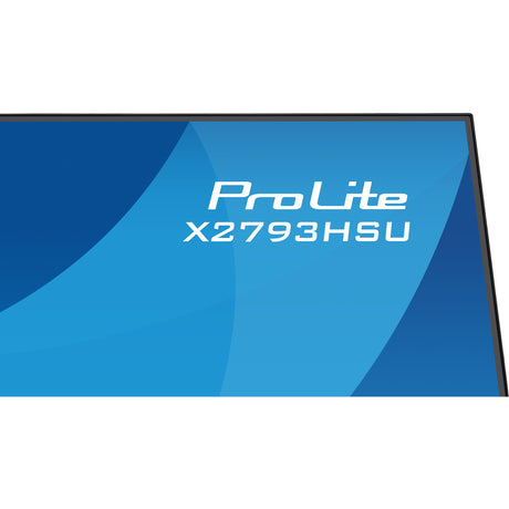 Iiyama prolite x2793hsu-b1 27 monitor (zwart (mat), 120 hz, hdmi, displayport, usb, audio)