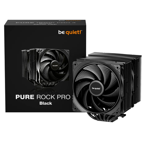 Ruhig sein! Pure Rock Pro 3 CPU-Kühler (schwarz)