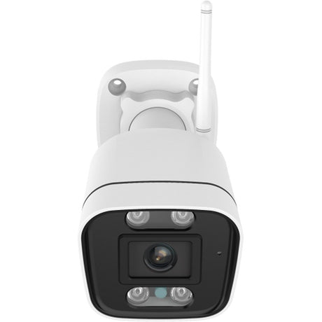 Foscam v5p, 3K 5MP Dualband-WLAN-Kamera mit Ton- und Lichtalarm (weiß)