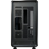Cooler master masterframe 360 panorama showcase behuizing (zwart | 2x usb-a | 1x usb-c | rgb | tempered glass)