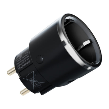 Shelly Wave Plug S LR (EU) Steckdosenleiste (schwarz, Z-Wave)