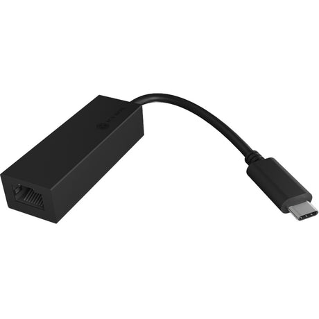 Icy Box ib-lan100-c3 USB-C > Gigabit-Ethernet-LAN-Adapter (schwarz)