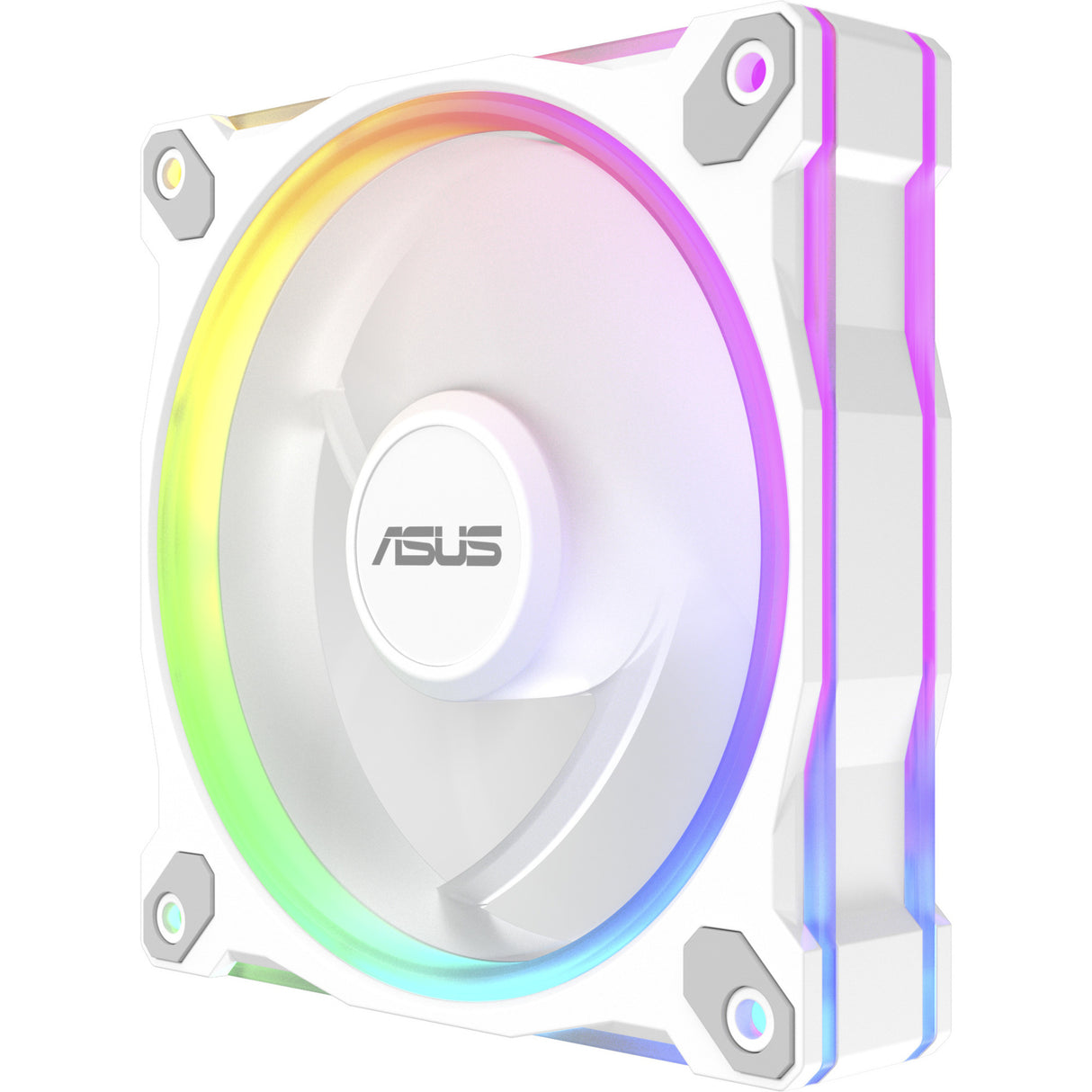 Asus Prime Mr120 ArGB Reverse Fan – Dreierpack Gehäuselüfter (weiß, 3 Stück, 120 x 120 x 28 mm, 3 Stück)
