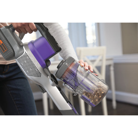 Black+Decker 36V 4-in-1 Power Series Extreme Pet Stabstaubsauger (lila)