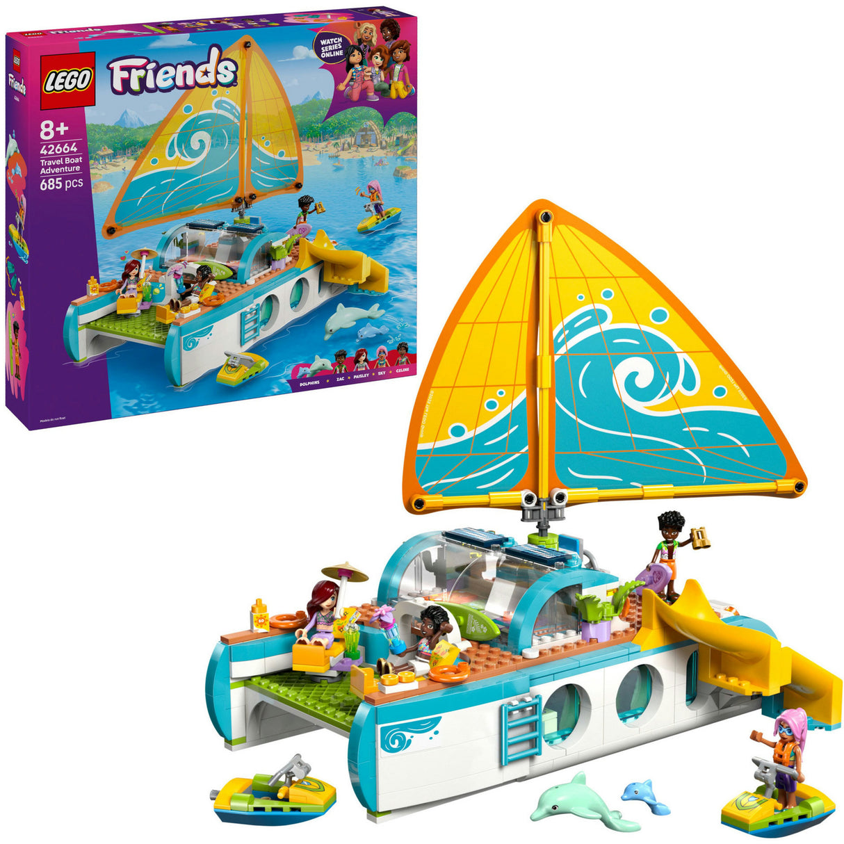 Lego Friends 42664 Abenteuer-Bootsfahrt