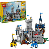 Lego Creator 31168 mittelalterliche Burg mit Rittern zu Pferd
