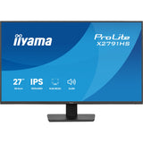 Iiyama prolite x2791hs-b1 27 monitor (zwart (mat), 120 hz, hdmi, displayport, audio)