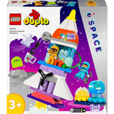 Lego Duplo – 3-in-1-Weltraumabenteuer-Konstruktionsspielzeug (10422)