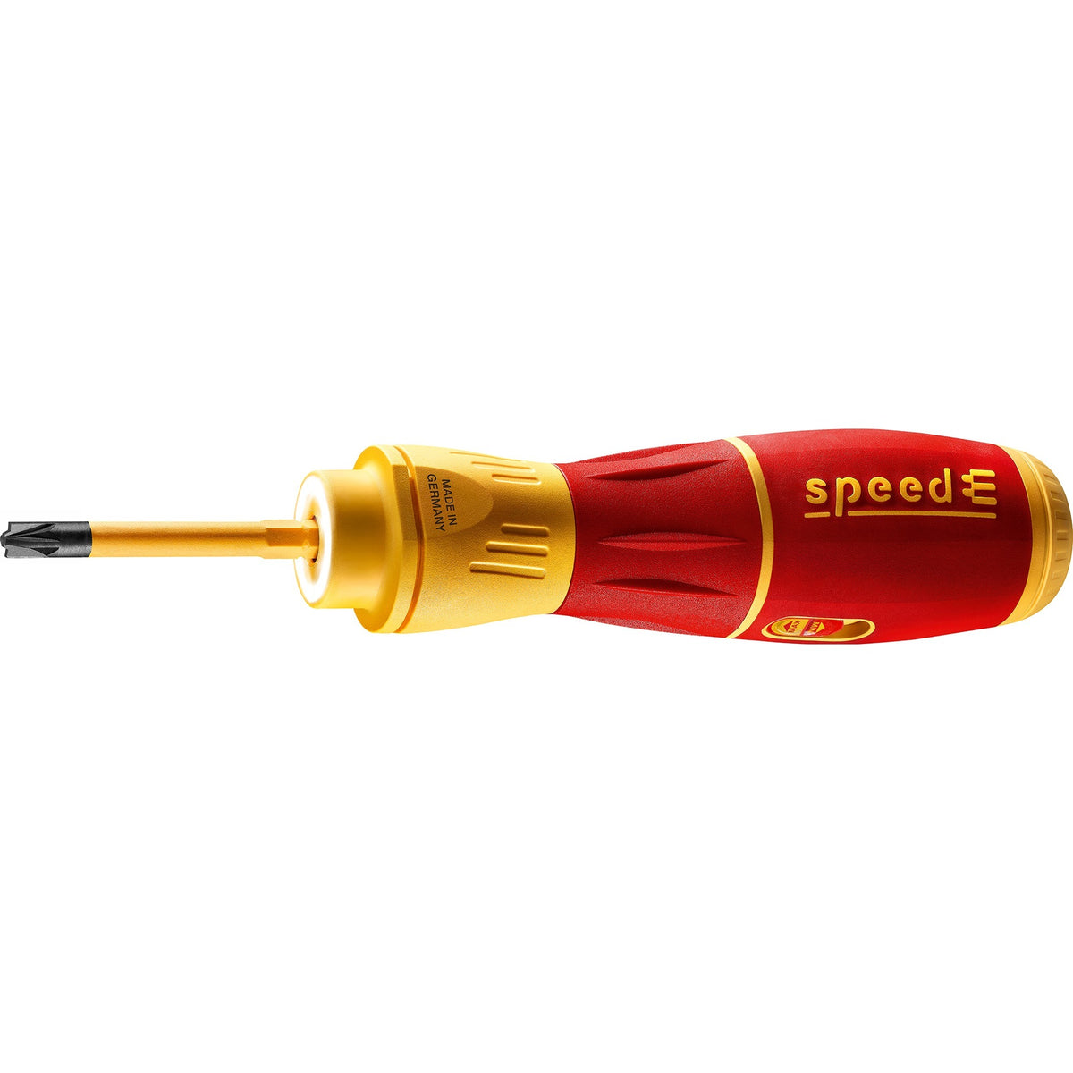 Wiha 44318 | E-Schraubendreher speede® ii electric | 7 Stück | mit Slimbits | 2x 1,6-Ah-Akku und USB-Ladegerät in L-Boxx Mini - 44318