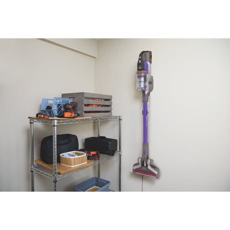 Black+Decker 36V 4-in-1 Power Series Extreme Pet Stabstaubsauger (lila)