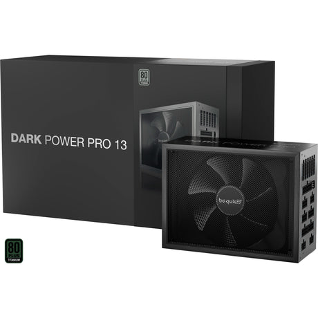 Ruhig sein! Dark Power Pro 13 modulares 1300-Watt-Netzteil (schwarz, 2x 12VHPWR, 6x PCIe)