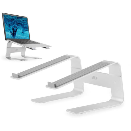 Act Connectivity Laptopständer Aluminium (Aluminium)