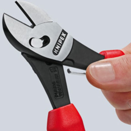Knipex Twinforce Seitenschneider 7372180f Schneidzange (rot blau)