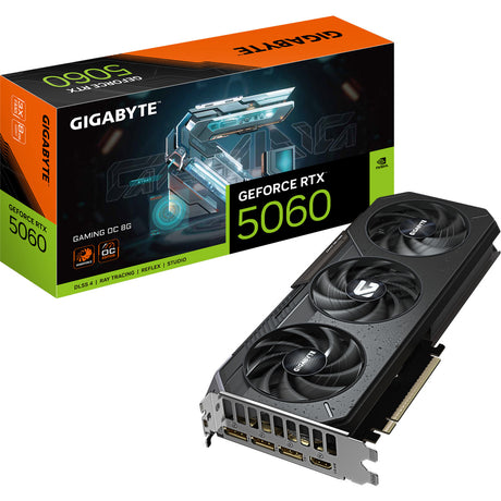 Gigabyte GV-N5060Gaming OC-8GD Geforce RTX 5060 Gaming OC 8G, 8 GB GDDR7, 128 Bit, PCIe 5.0
