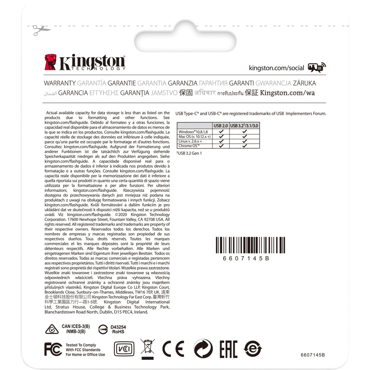 Kingston Datatraveler 70 256 GB
