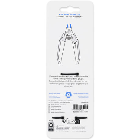 Ifixit Unterkieferbündigschneider Schneidzange (schwarz blau)
