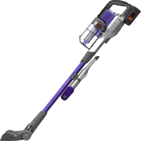 Black+Decker 36V 4-in-1 Power Series Extreme Pet Stabstaubsauger (lila)