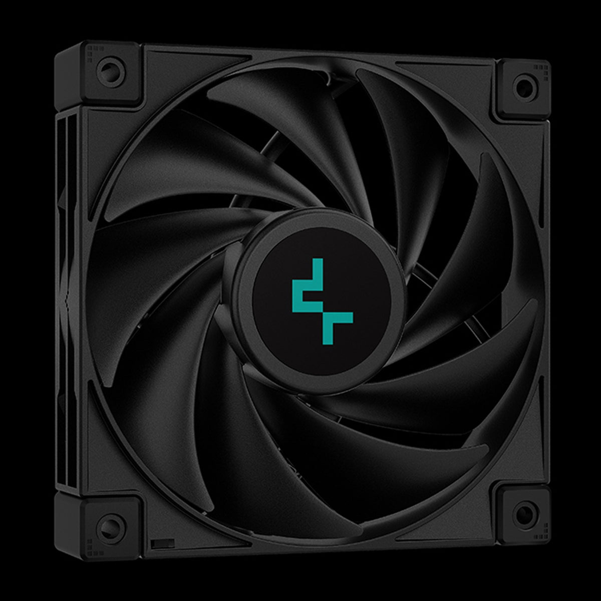 Deepcool ak400 Zero Dark Plus CPU-Kühler (schwarz)
